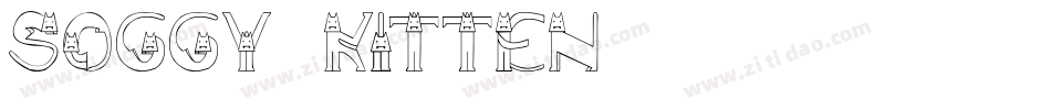 Soggy Kitten字体转换